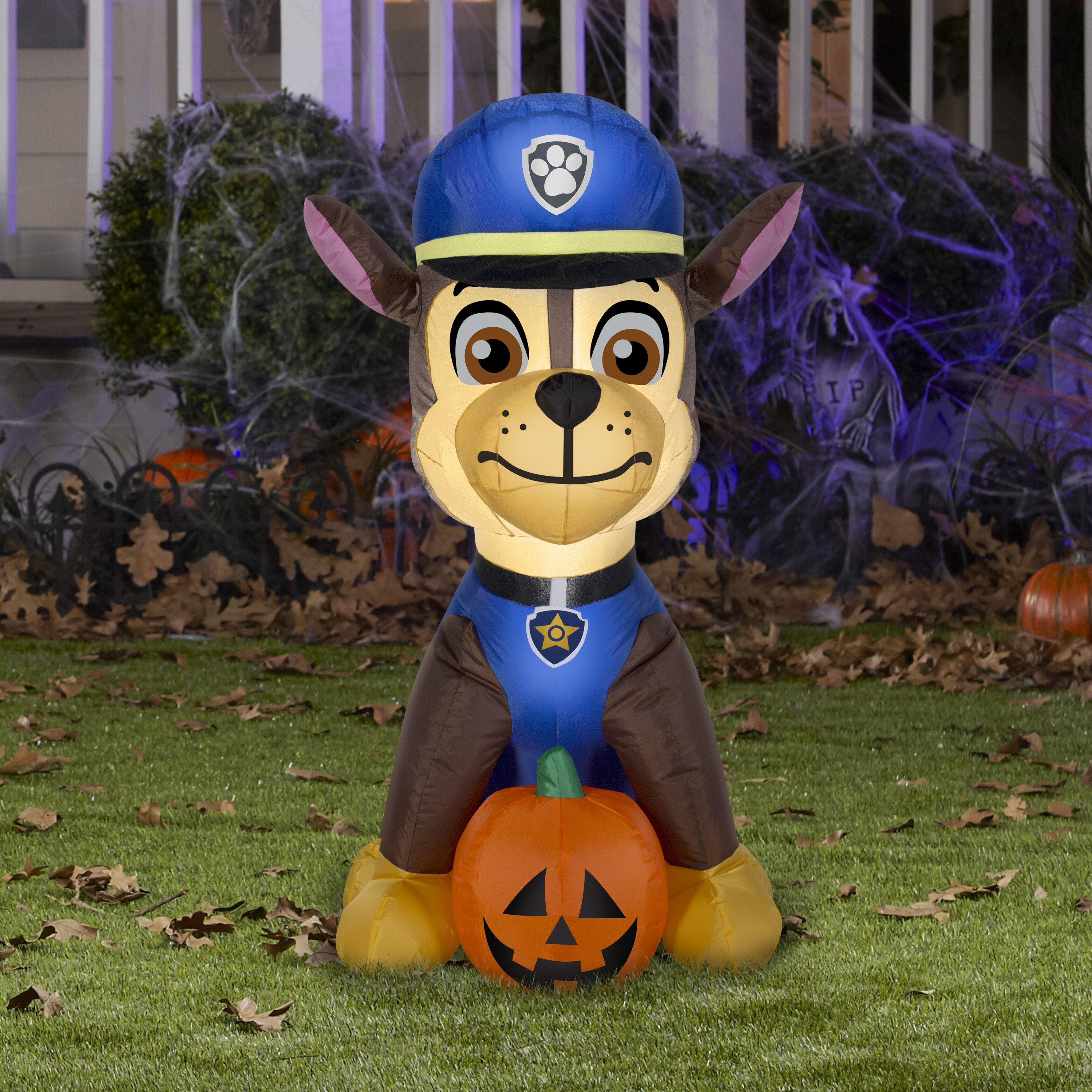 Gemmy Paw Patrol Marshall Halloween store Inflatable Yard Decor Lights Up